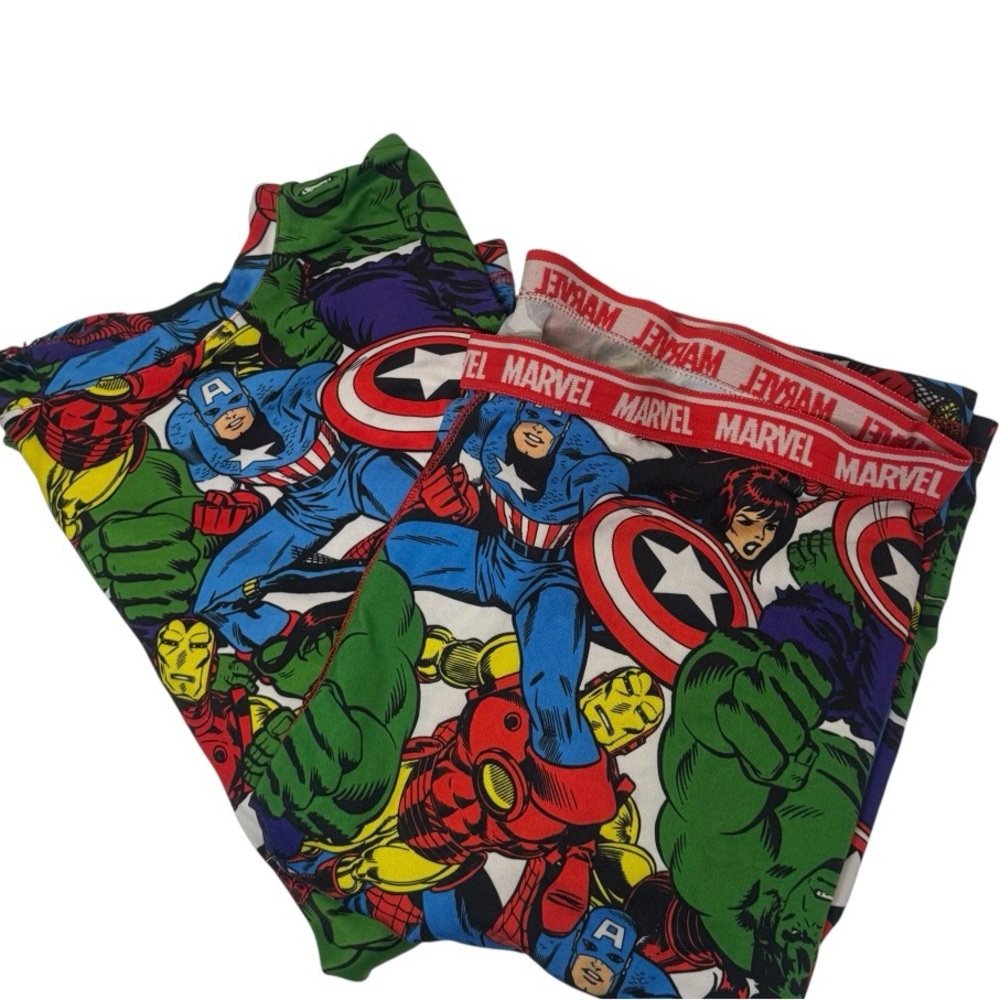 Marvel Kids Pajama Set - Red, Green, Blue